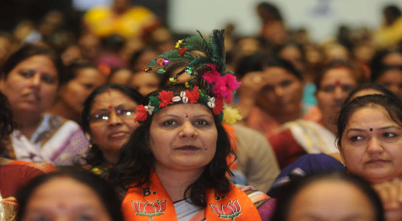 महिला आरक्षण बिल को मंजूरी मिलने पर भाजपा महिला मोर्चा बोली : पीएम मोदी के नेतृत्व वाली एनडीए सरकार ने रचा इतिहास