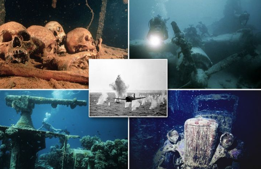 पानी के नीचे मिला दुनिया का सबसे बड़ा कब्रिस्तान, इंसानी कंकाल, जहाजों के मलबे और...